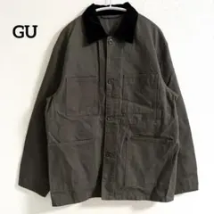 GU カバーオールジャケット　カーキ　S
