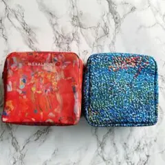 新品未開封 JAL 国際線ビジネスクラスアメニティポーチ 2個セット