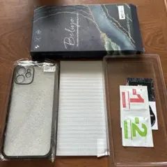 BELIGO iPhone 12用 ブラックケース