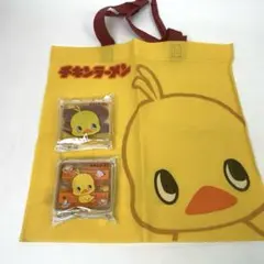 日清チキンラーメン　ひよこちゃん　エコバック　カトラリー　3点セット