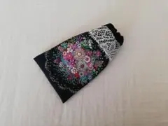 刺繍　ハンドメイド　手刺繍　巾着