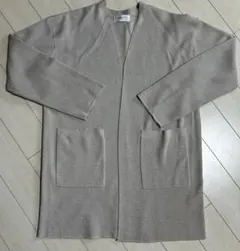 OPAQUE.CLIP ロングカーディガン 長袖　ベージュ　Mサイズ