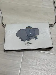 COACH ダンボ お財布ショルダー ディズニーコラボ