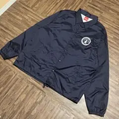 新品未使用】 広島 東洋 carp カープ コーチ ジャケット ネイビー L