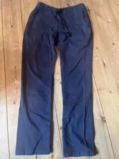 GRAMICCI ネイビー ニューナローパンツL