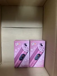 新品未開封 glo HYPER pro 限定カラーサクラエディション2セット