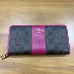 ジャンク品 coach 長財布