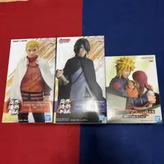 NARUTO ナルト　サスケ　フィギュア　3個セット
