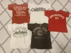 デニム&ダンガリー 5着　Tシャツ　110cm