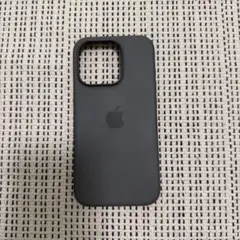 iPhone15pro 純正シリコンケース　grey