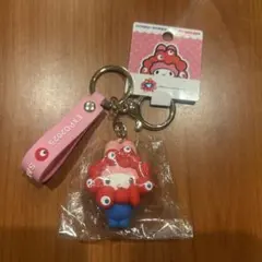 大阪関西万博限定 ミャクミャク サンリオ 新品マイメロディ キーホルダー　難あり