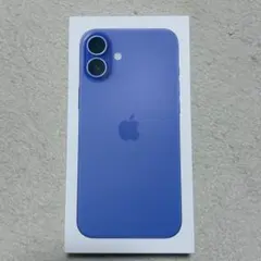 iPhone16plus ブルー 空箱