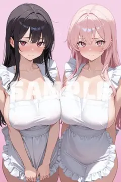 A4サイズポスター/美女イラスト/A126