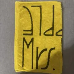 Mrs. GREEN APPLE BABEL no TOH タオル