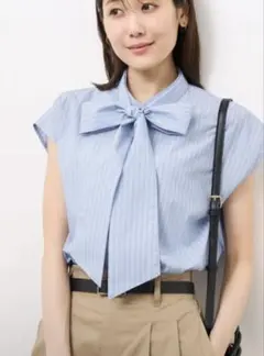 ロペピクニック　リボンブラウス　38