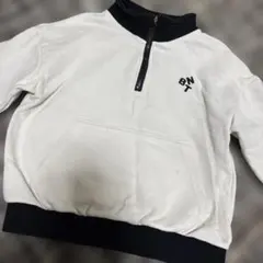 韓国子供服　BONITO mtm ハーフジップトレーナー S