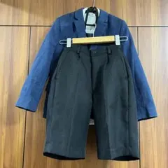 H&M ネイビー ブレザー 黒 ショートパンツ 120