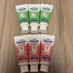 체크업 치약 키즈 키드 라이온