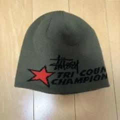 【大人気】Stussy ビーニー　帽子のサムネイル