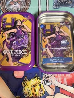 ワンピースカード ボア・ハンコック 缶ケースセット 未開封 - メルカリ