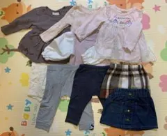 【最終値下げ！】こども服　まとめ売り　女の子　80㎝サイズ　秋冬