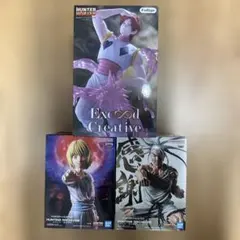 HUNTER×HUNTER フィギュア 3点セット クラピカ・カイト・ネテロ - メルカリ