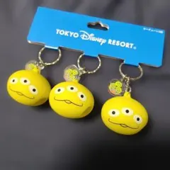 TOKYOディズニーリゾート　リトルグリーンまん　キーチェーン