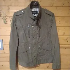 BURBERRY BLACK LABEL ミリタリージャケット Mサイズ