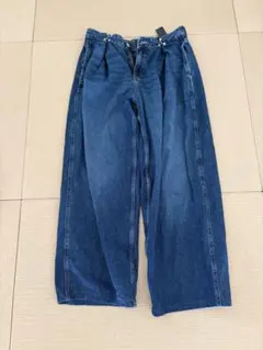ワイドレッグ デニムパンツ ZARA