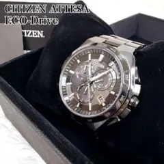 CITIZEN アテッサ クロノグラフ 腕時計 ソーラー ジャンク 福山モデル 