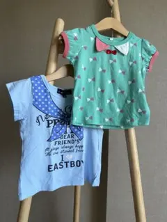 最終価格Tシャツ2枚セット　80•90cm ベビー子供服　匿名配送