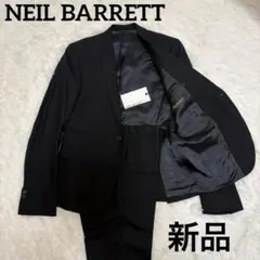 【新品・未使用】NEIL BARRETT スーツ S（日本M相当）裾未調整 黒 2026年最新】NEIL BARRETT メンズ ビジネススーツの人気アイテム