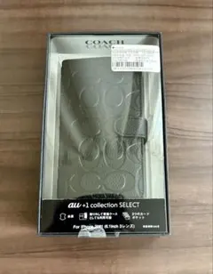 COACH iPhone 2021ケース シグネチャー ブラックケース
