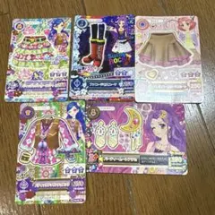 アイカツカードセット・５枚
