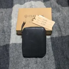 値下げCLEDRAN 二つ折り財布 ブラックのサムネイル