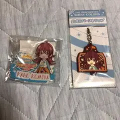 シャニマス サマパ サマーパーティ 小宮果穂 ラバーストラップ バッジ