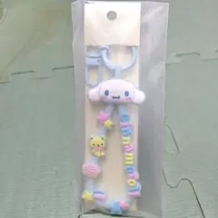 新品☆シナモロール☆ラバーコードキーホルダー★サンリオキャラクター大賞☆シナモン