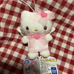 サンリオ　ハローキティ リボン付きマスコット