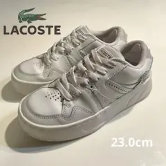 LACOSTE レディース　ホワイトスニーカー 厚底　 23.0cm