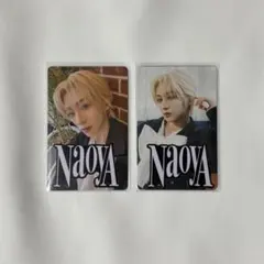MAZZEL NAOYA フォトカード トレカ ステッカー 2枚セット - メルカリ