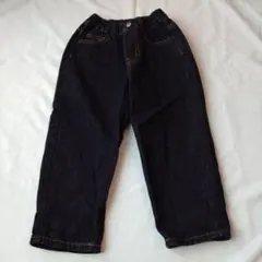 GU ダークデニム パンツ 110cm