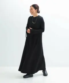 【新品】Demi-Luxe BEAMS / スーパーシンプルワンピース(38)