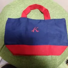 キタムラ　ネイビーとレッドトートバッグ非売品
