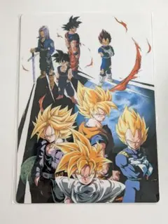 未使用　ドラゴンボールZ　下敷き　超サイヤ人　当時レア