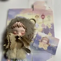 ち*こ様 スカルパンダ　ぬいぐるみキーホルダー