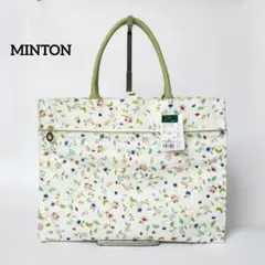 《未使用》MINTON ミントン 花柄 トートバッグ PVCのサムネイル