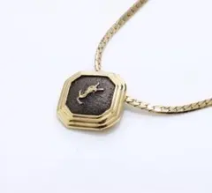 イヴ・サンローランYVES SAINT LAURENT YSLネックレスゴールドのサムネイル