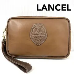 ランセル　LANCEL クラッチバッグ　セカンドバッグ　レザー　ヴィンテージ