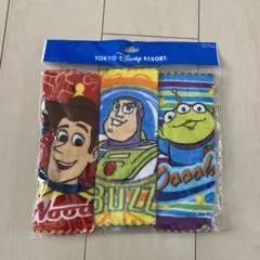 【未開封・未使用品】　ディズニー　タオル　トイストーリー　ミニタオル3枚セット