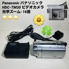 Panasonic パナソニックHDC-TM30ビデオカメラ 光学ズーム16倍のサムネイル